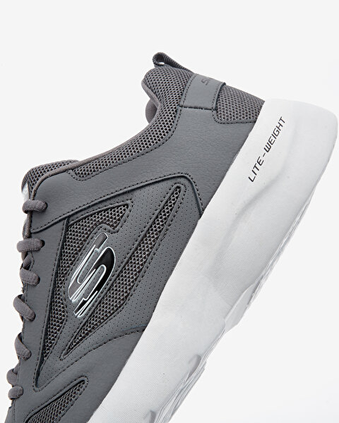 Skechers Dynamight 2.0-Fallford Erkek Gri Spor Ayakkabı S58363 CCBK-7