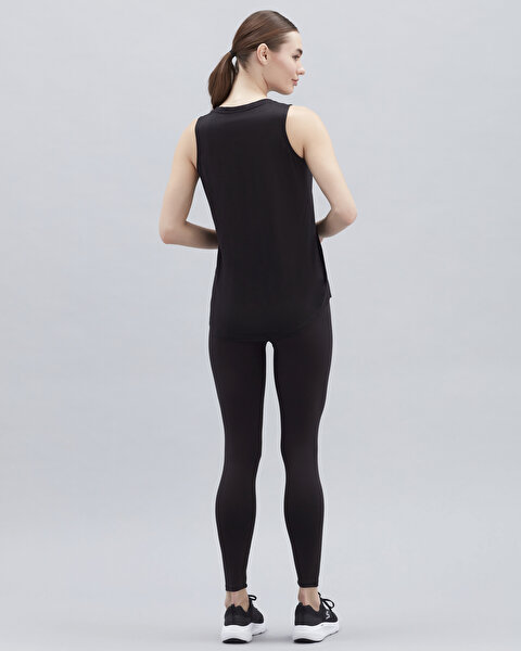 Skechers W Diamond Burnout Tank Kadın Siyah Atlet W1TT146-001-3